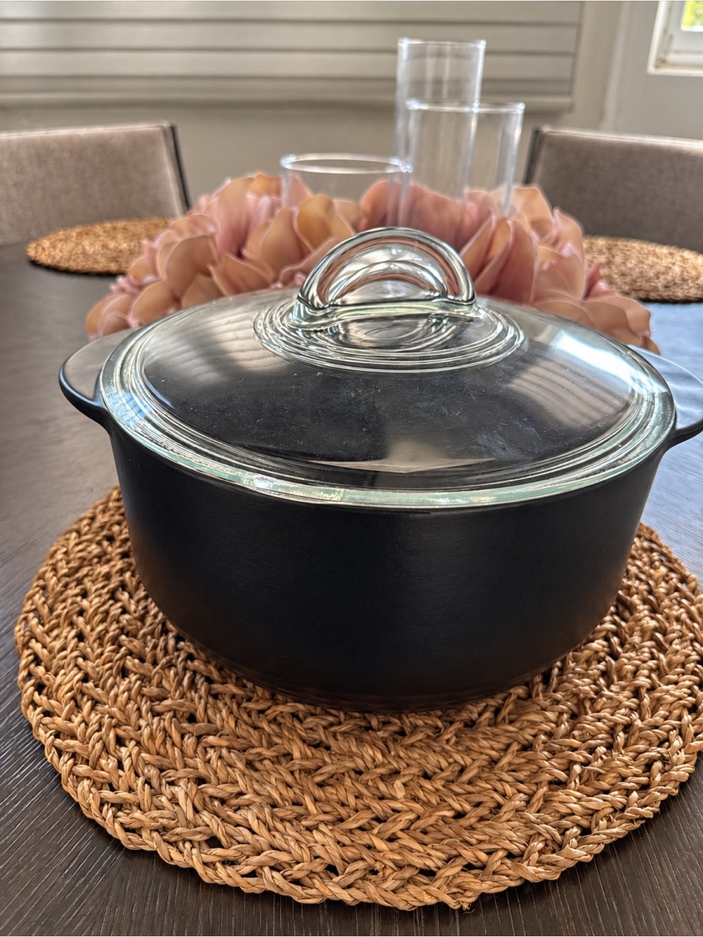 Pampered Chef Rockcrok Dutch Oven 4 qt Unused and Retired